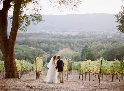 California vineyard wedding