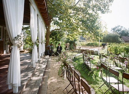 California vineyard wedding