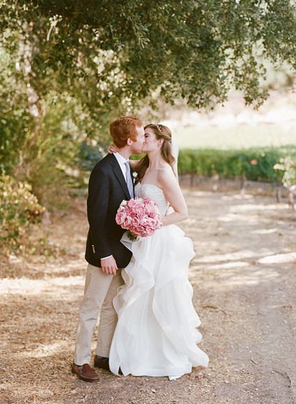 California vineyard wedding