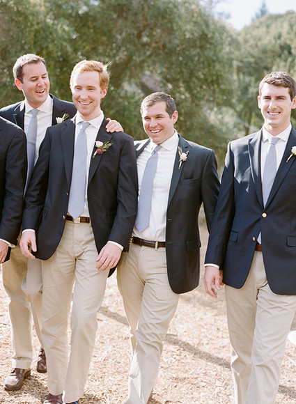 Preppy groomsmen