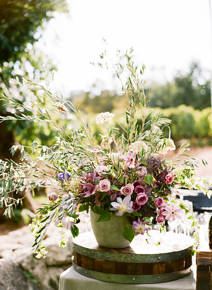 Large floral arrangement