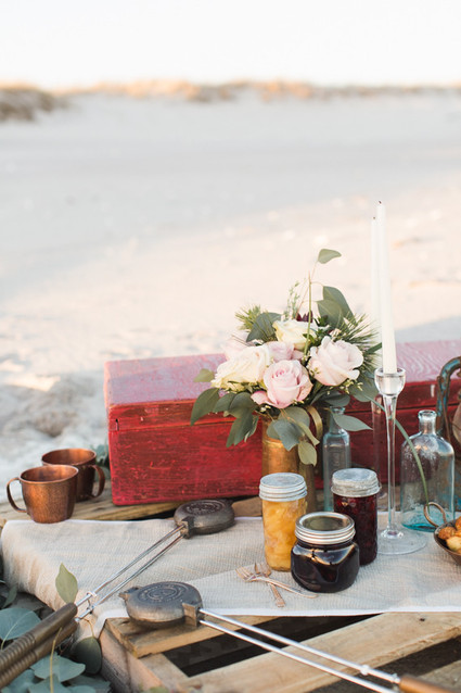 Beach picnic