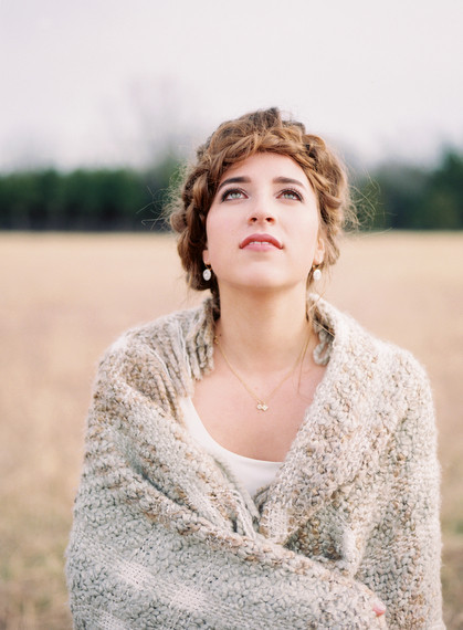 Loose braid bridal hair