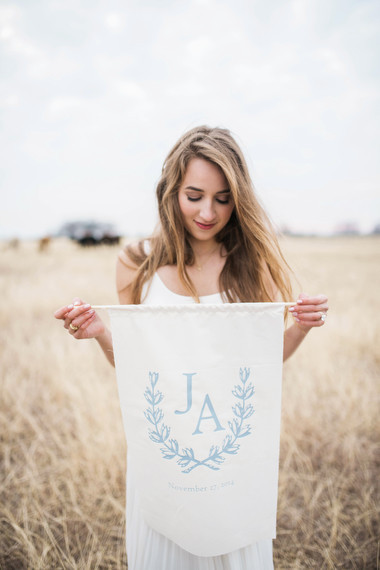 Monogram signage