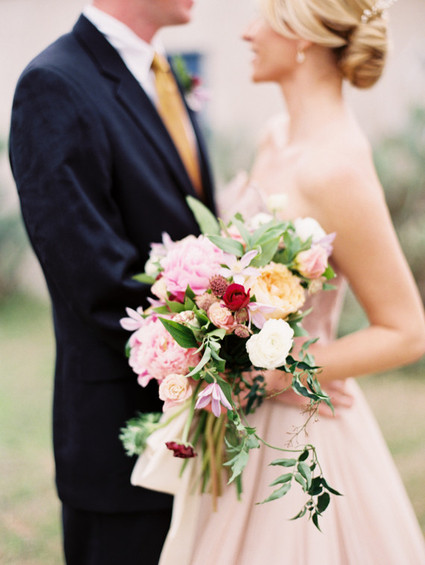 Spring garden editorial portrait