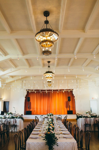 Elegant wedding tablescape