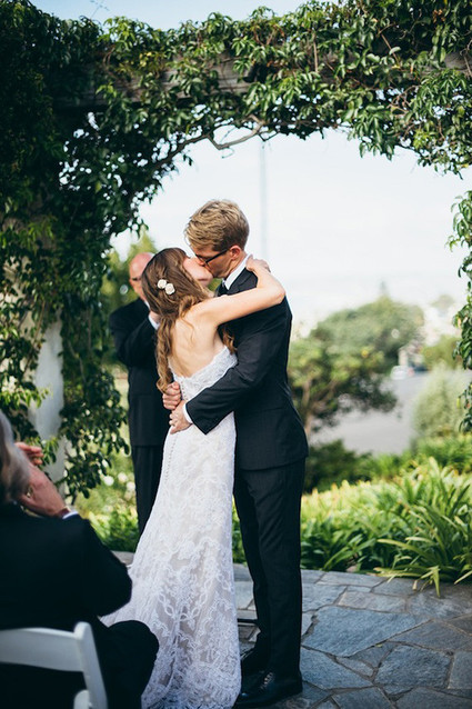 Elegant San Diego wedding portrait