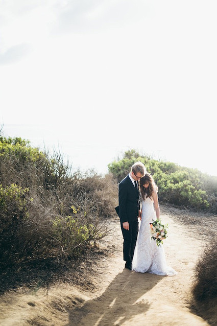 Elegant San Diego wedding portrait