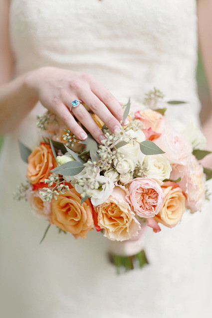 Peach bouquet