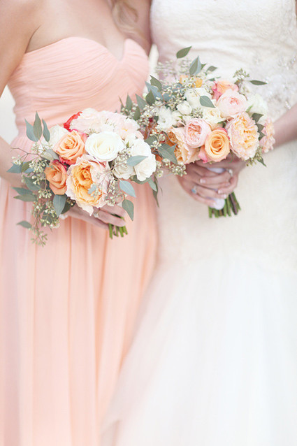 Peach bouquet