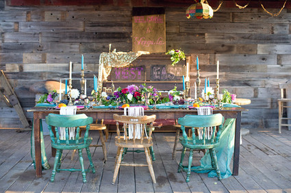 Rustic moroccan wedding inspired