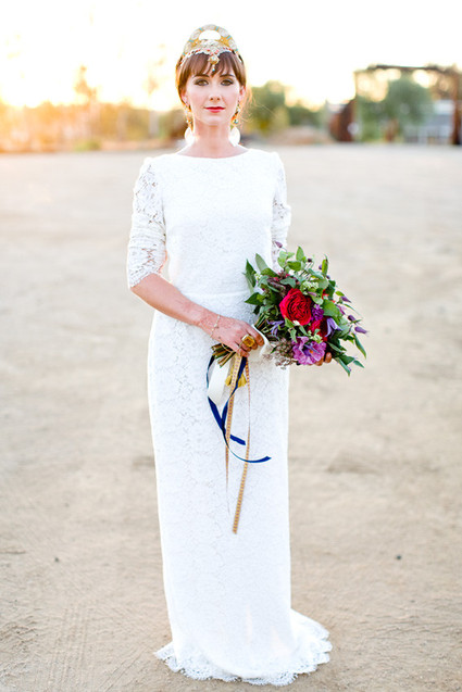 Rustic Moroccan bride