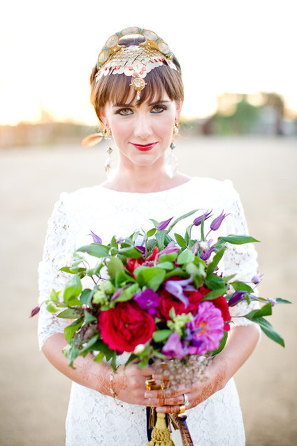 Moroccan inspired bride