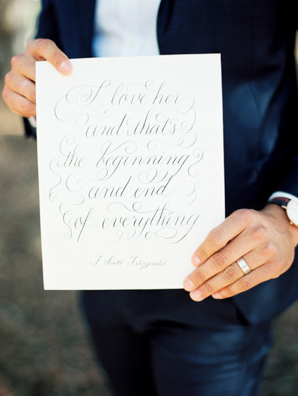 Elopement signage