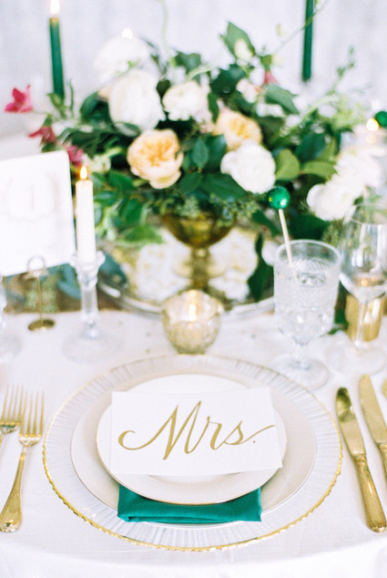 St. Patrick's Day place setting