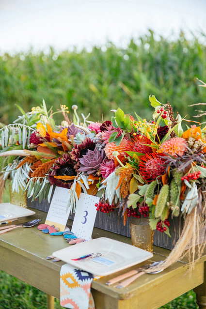 Southwest bohemian flowers Inspiration