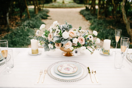 Louisiana garden bridal luncheon