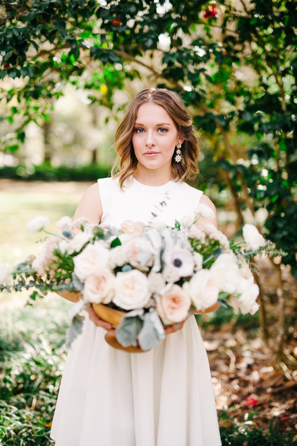 Louisiana garden bridal luncheon