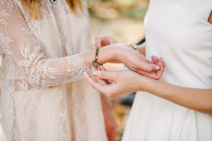 Bridesmaid gift charm braclet
