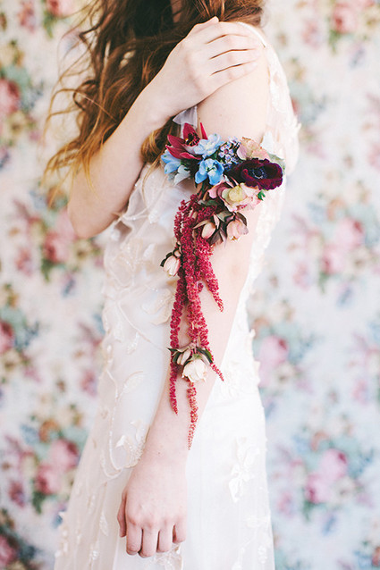 Floral arm band