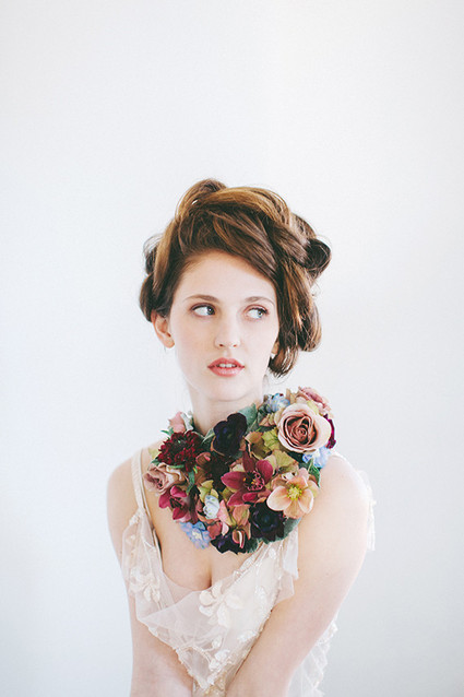 Floral necklace
