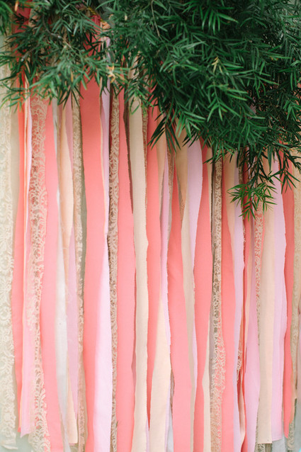 Ribbon backdrop