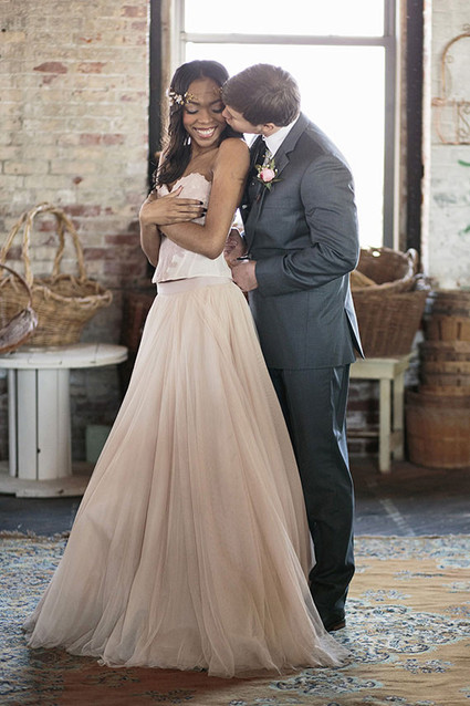 Industrial Wedding Portrait