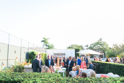 Modern Nautical Wedding Reception