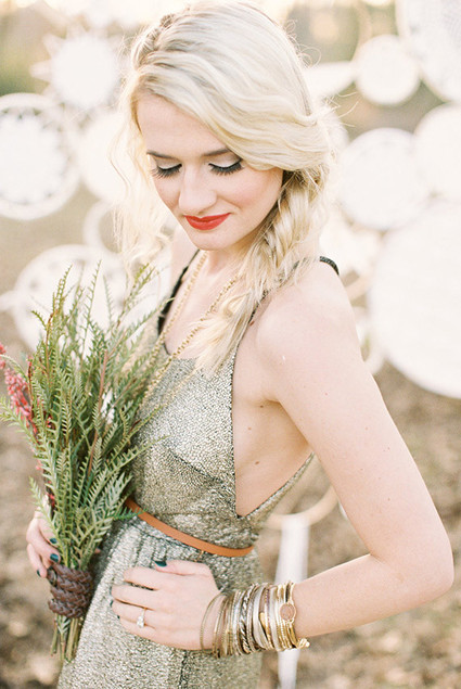 Bohemian bridesmaid