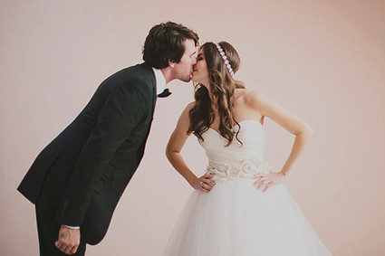 Jewish Bel Air Wedding Portrait