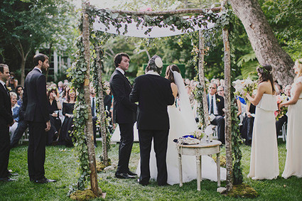 Jewish Bel Air Wedding Ceremony
