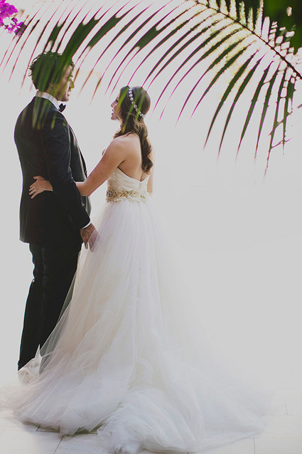 Jewish Bel Air Wedding Portrait