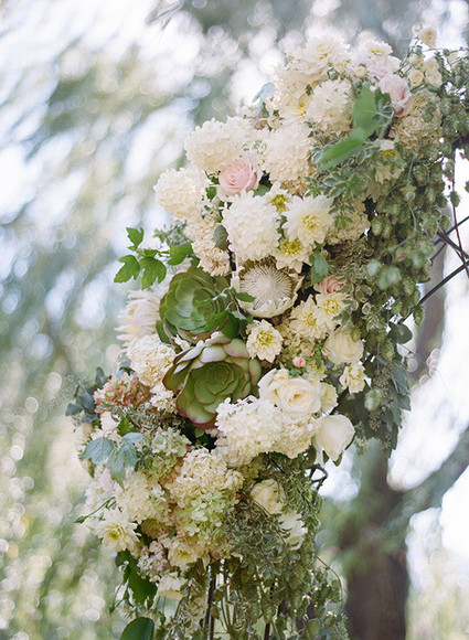 Altar floral decor