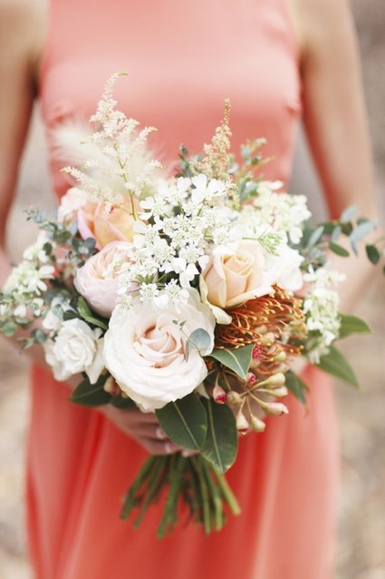 Modern Bohemian Southwestern Wedding Bouquet