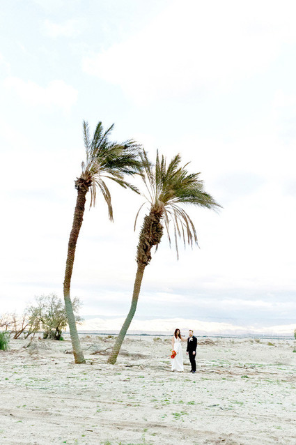Palm Springs Wedding Portrait