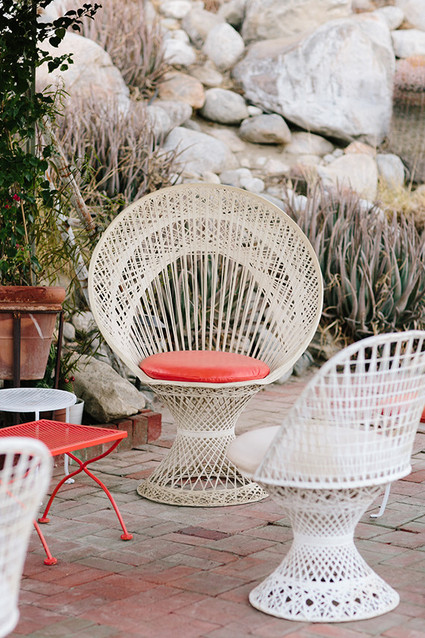 Intimate Desert Chic Palm Springs Wedding Inspiration