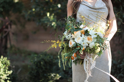 Green and yellow bouquet