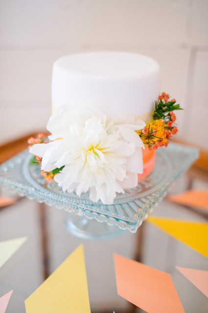 petite white cake