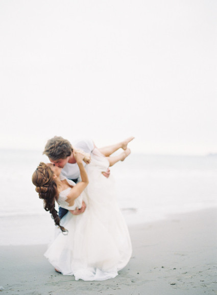 Colorful beach portraits