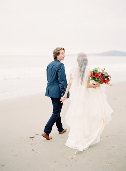 Colorful beach portraits