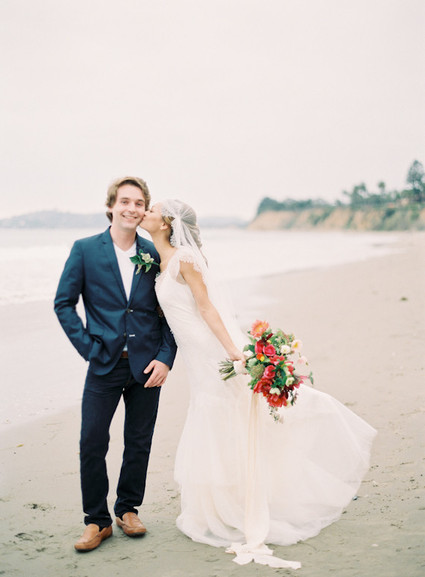 Colorful beach portraits