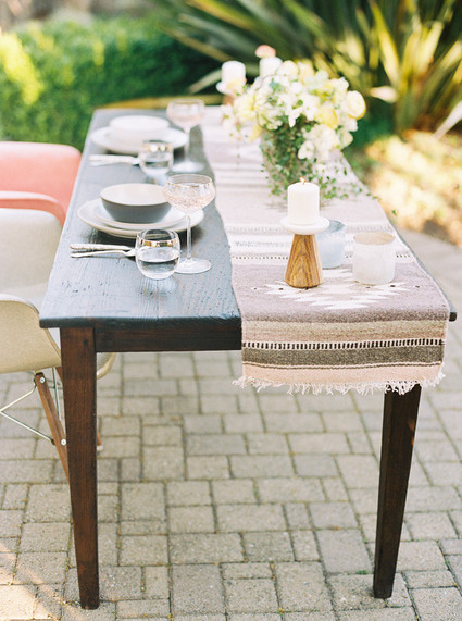 Light and airy modern wedding inspiration