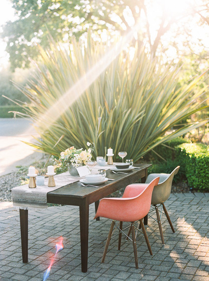 Light and airy modern wedding inspiration