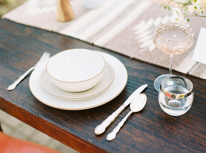 Light and airy modern wedding inspiration Inspiration