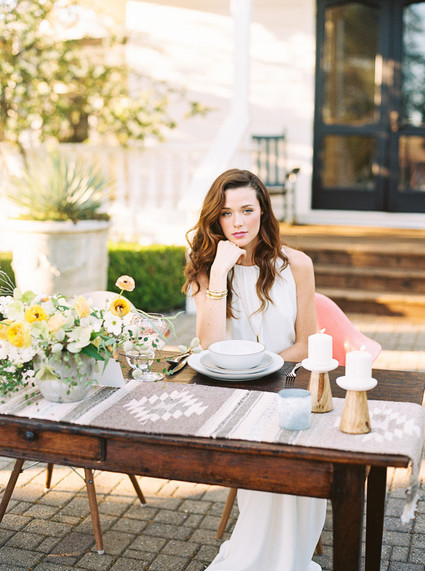 Light and airy modern wedding inspiration Inspiration