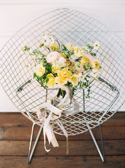 Yellow and white bouquet