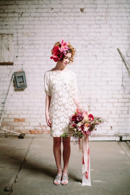Berry and marsala bouquet