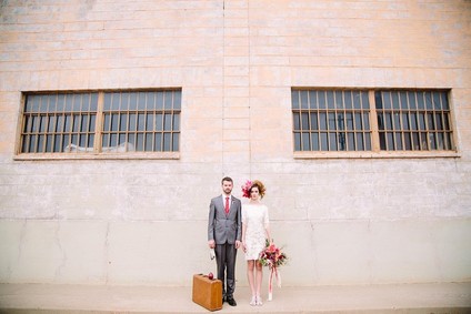 Short wedding dress
