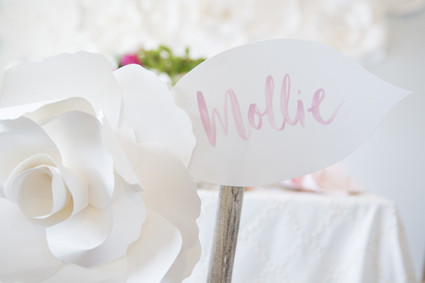 baby shower name tag