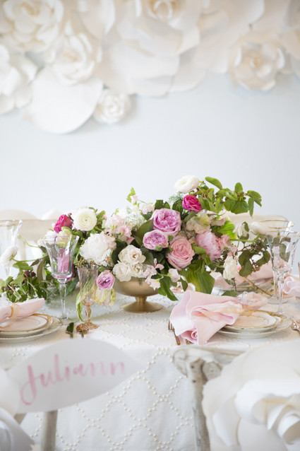 Santa Barbara floral baby shower by TOAST Santa Barbara